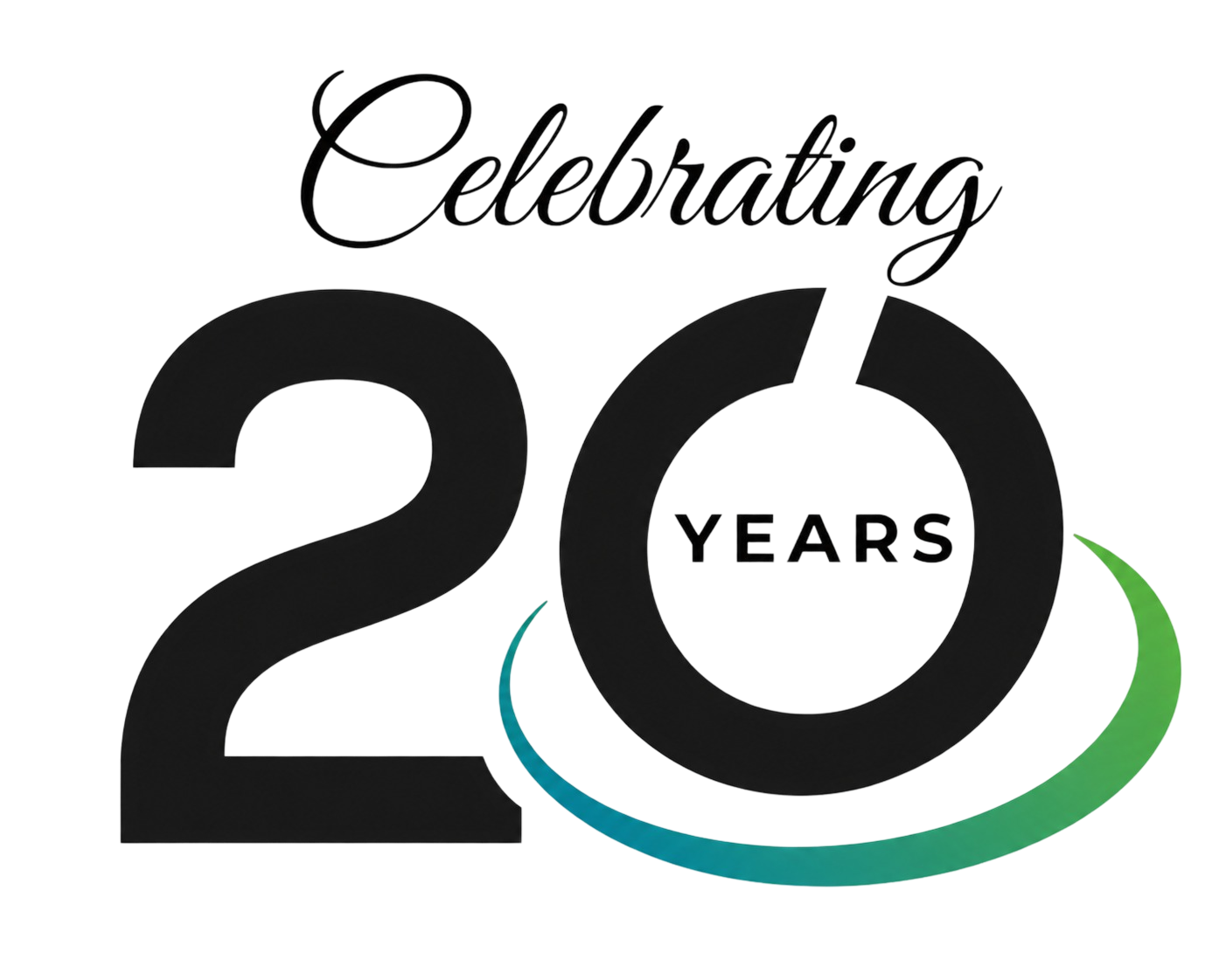 logo 20 years